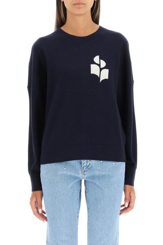 25SS 이자벨마랑에뚜왈 마리산스 코튼 스웨터 PU0053FA A1X05E 30MI Blue - ISABEL MARANT ETOILE