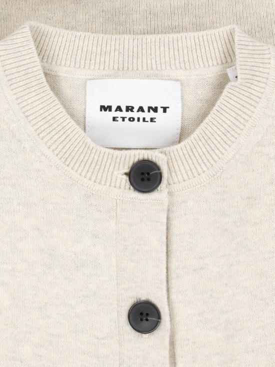 25SS 이자벨마랑에뚜왈 뉴턴 코튼 가디건 CA0040FA A1X05E 02LY Grey - ISABEL MARANT ETOILE