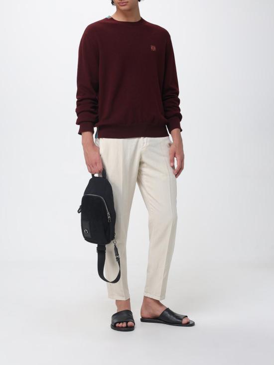 26SS 로에베 스웨터 H526Y14KMX 7110 Burgundy - LOEWE