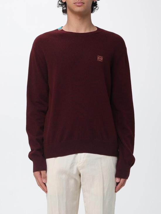26SS 로에베 스웨터 H526Y14KMX 7110 Burgundy