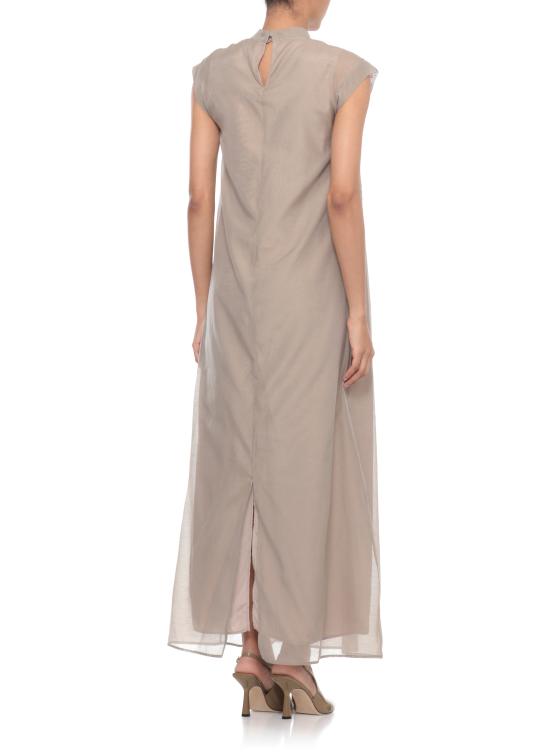26SS 빠니깔레 롱 원피스 D381410AB 38D44A0270 Beige - Panicale