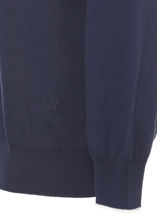 26SS 페이 스웨터 NMMC1521730VHY 0535 Blue - FAY
