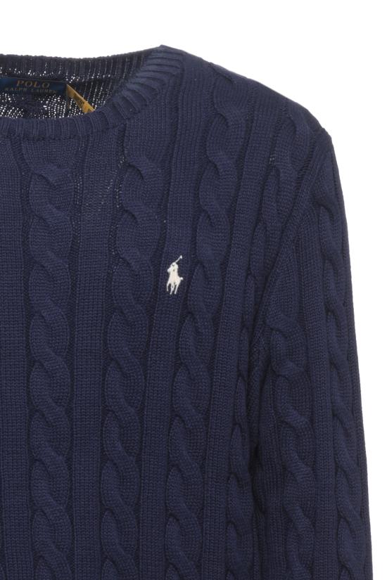 26SS 랄프 로렌 스웨터 710775885 536 Blue - RALPH LAUREN