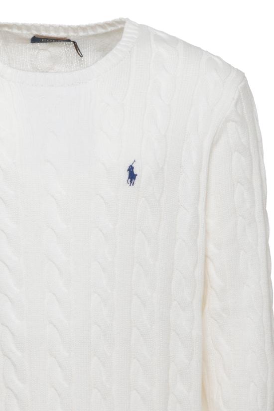 26SS 랄프 로렌 스웨터 710775885 033 White - RALPH LAUREN