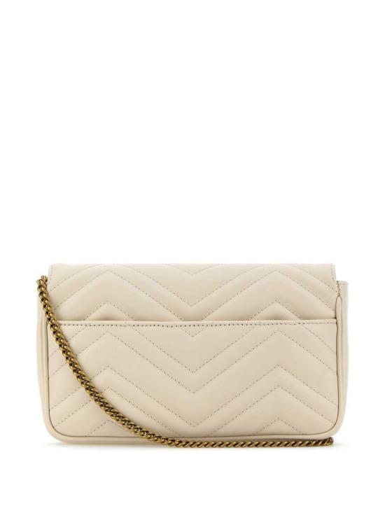 26FW 구찌 GG 마몽 스몰 숄더백 751526 AACCE9053 WHITE - GUCCI