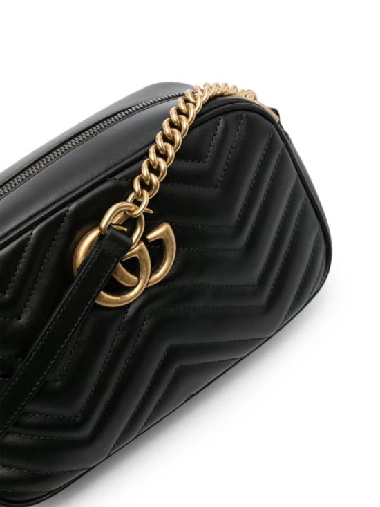 26FW 구찌 GG 마몽 마틀라세 스몰 체인 숄더백 447632 DTD1T1000 - GUCCI