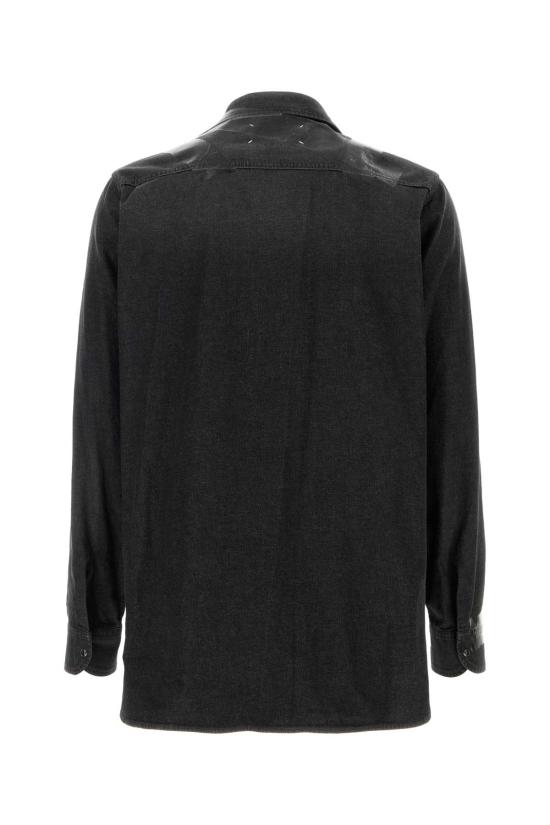 26SS 마르지엘라 긴팔 셔츠 S67DT0025M30073 961 Black - MAISON MARGIELA