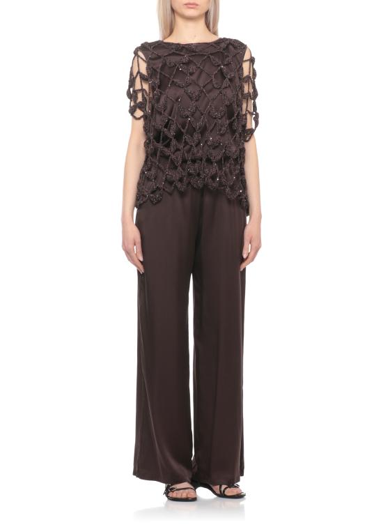 26SS 안토넬리 피렌체 스웨터 SAPONARIA 41787QB6 Brown - ANTONELLI FIRENZE