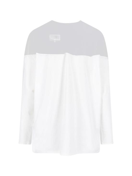 26SS MM6 메종마르지엘라 긴팔 티셔츠 S62GD0213 M20108 101 White - MM6 MAISON MARGIELA