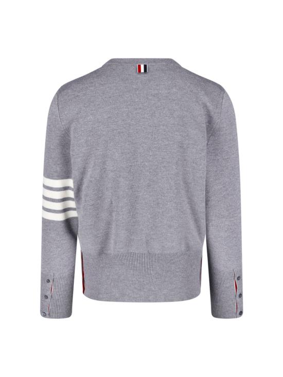 25FW 톰브라운 울 4바 풀오버 MKA189A 00014 055 Grey - THOM BROWNE