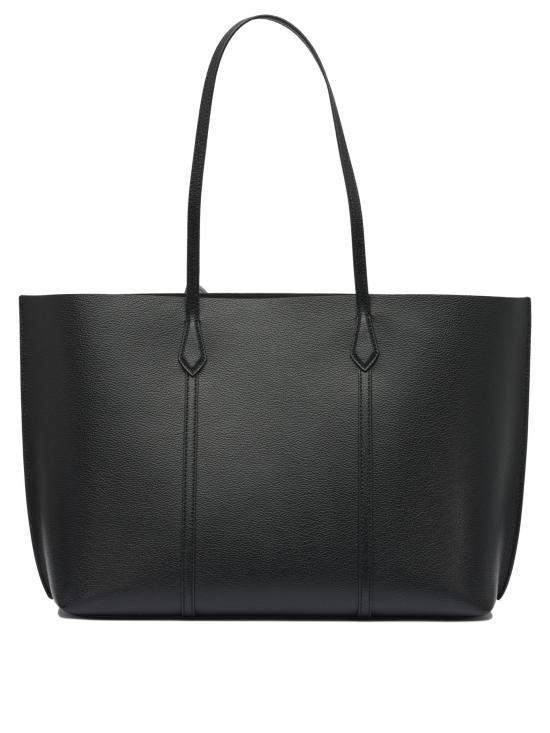 26FW 토리버치 레더 페리 토트백 169476001 Black - TORY BURCH