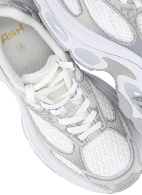 26SS 아쉬 스니커즈 DRAGON CALF SUEDEWHI WHI White - ASH