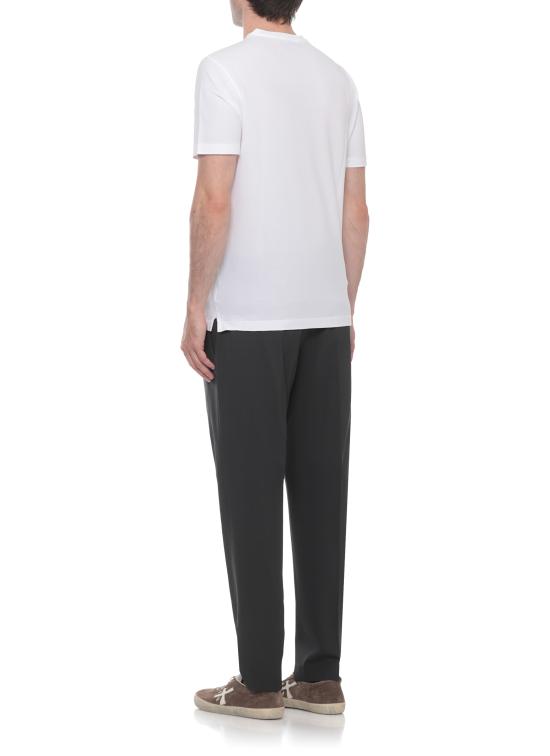26SS 자노네 반팔 티셔츠 815214 ZG380Z0001 White - ZANONE