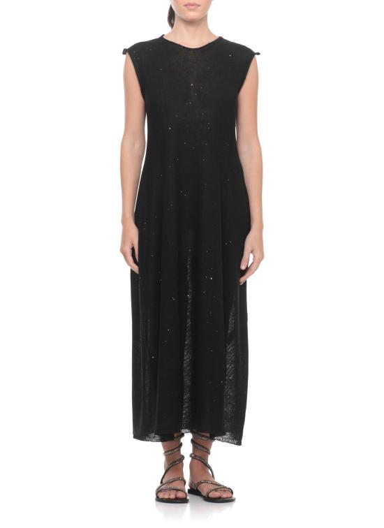 26SS 안토넬리 피렌체 미디 원피스 DAFNE 41777Q8000 Black - ANTONELLI FIRENZE