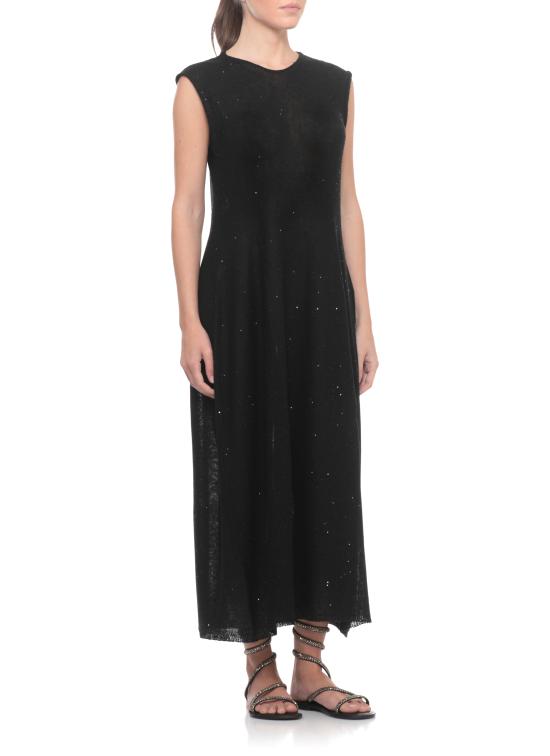 26SS 안토넬리 피렌체 미디 원피스 DAFNE 41777Q8000 Black - ANTONELLI FIRENZE