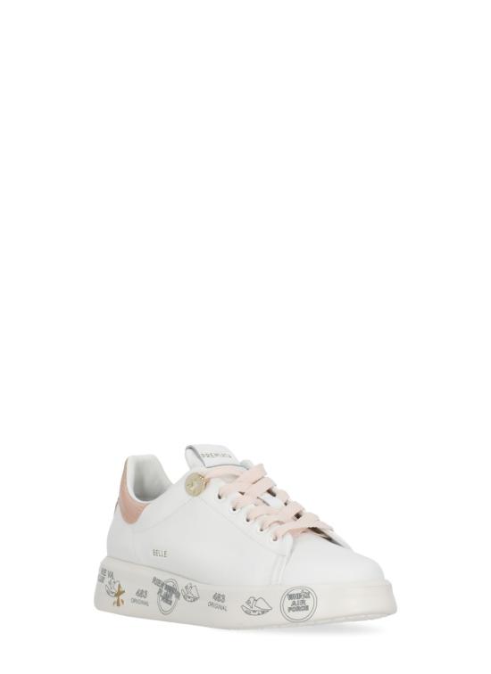 26SS 화이트 프리미아타 스니커즈 BELLE 8159 White - WHITE PREMIATA