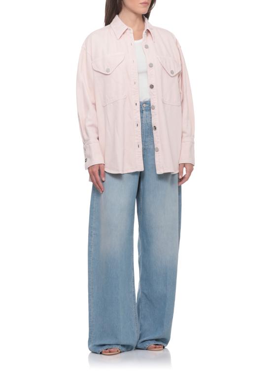 26SS 돈답 셔츠 DC460 BF0018Y MB8511 Pink - DONDUP
