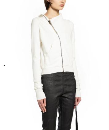 26SS 릭 오웬스 긴팔 티셔츠 DS01F4239RIG 11 MILK - RICK OWENS