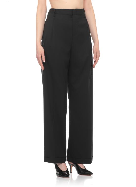 26SS 브릴리아1949 스트레이트 팬츠 BORGONUOVOW 40010000010 Black - BRIGLIA 1949