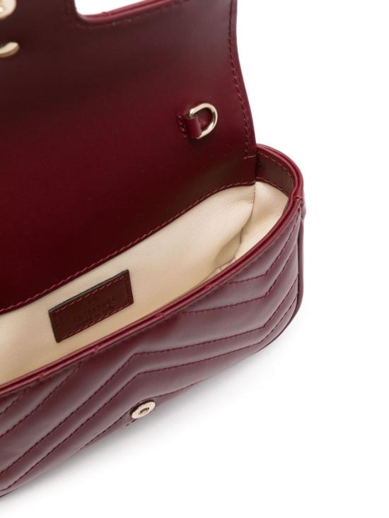 26FW 구찌 GG 마몽 슈퍼 미니백 476433 DTDHV6207 BORDEAUX - GUCCI