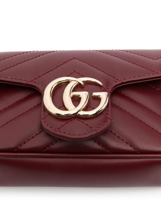 26FW 구찌 GG 마몽 슈퍼 미니백 476433 DTDHV6207 BORDEAUX - GUCCI