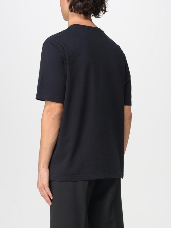 26SS 메종키츠네 폭스 헤드 컴포트 티셔츠 PM00108KJ7025P199 BLACK DOM - MAISON KITSUNE