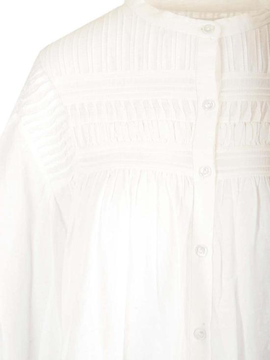 26SS 이자벨마랑에뚜왈 블라우스 25PHT0002FCB3J04E20WH White - ISABEL MARANT ETOILE