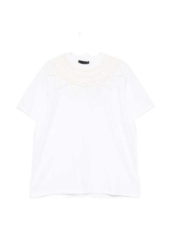 26SS 크리스토퍼 락시 반팔 티셔츠 RC26SA033 WHITE