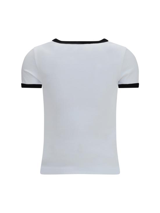 26FW 겐조 보케 플라워 2.0 엠브로이더드 티셔츠 FG52TS2174SJ 01 WHITE - KENZO