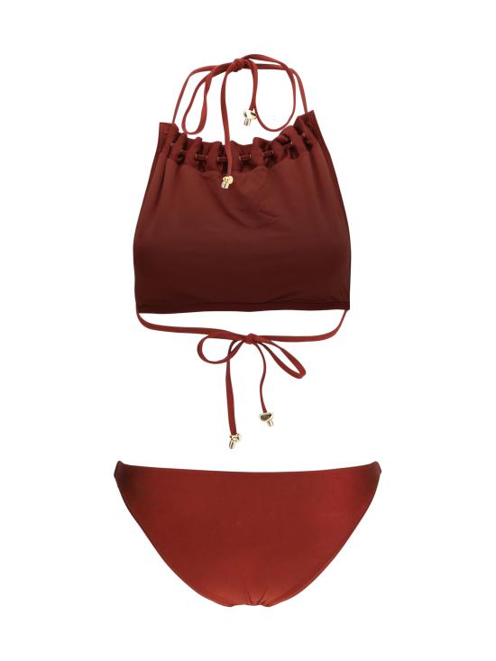 26FW 짐머만 비키니 수영복 9067WSS261 MER RED - ZIMMERMANN