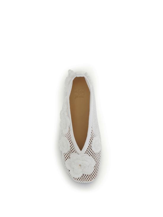 26SS 가니 플랫 슈즈 B1020179 135 WHITE - GANNI