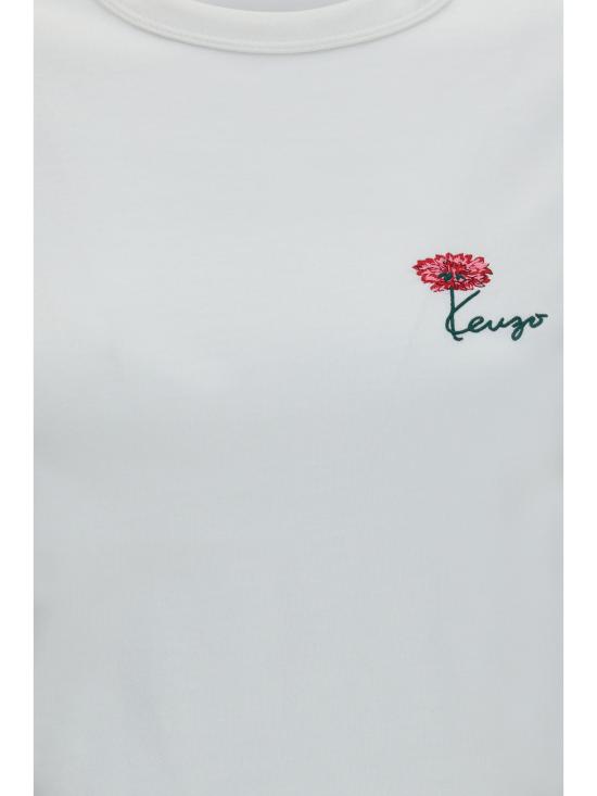 26FW 겐조 반팔 티셔츠 FG62TS2714SG 02 WHITE - KENZO