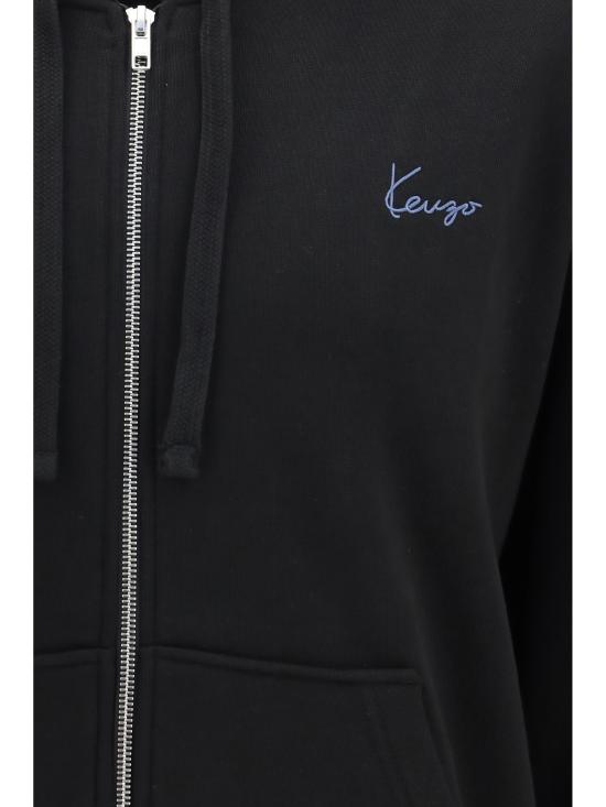 26FW 겐조 후드 티셔츠 FG65HO2644MJ 99J BLACK - KENZO