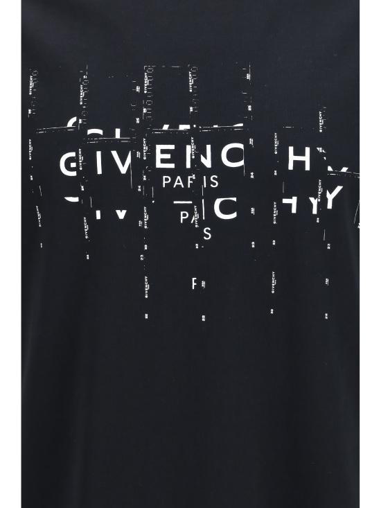 26FW 지방시 반팔 티셔츠 BM71NK3YU9 001 BLACK - GIVENCHY