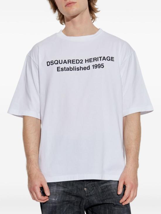 26SS 디스퀘어드2 반팔 티셔츠 S74GD1456 D20020100 WHITE - DSQUARED2