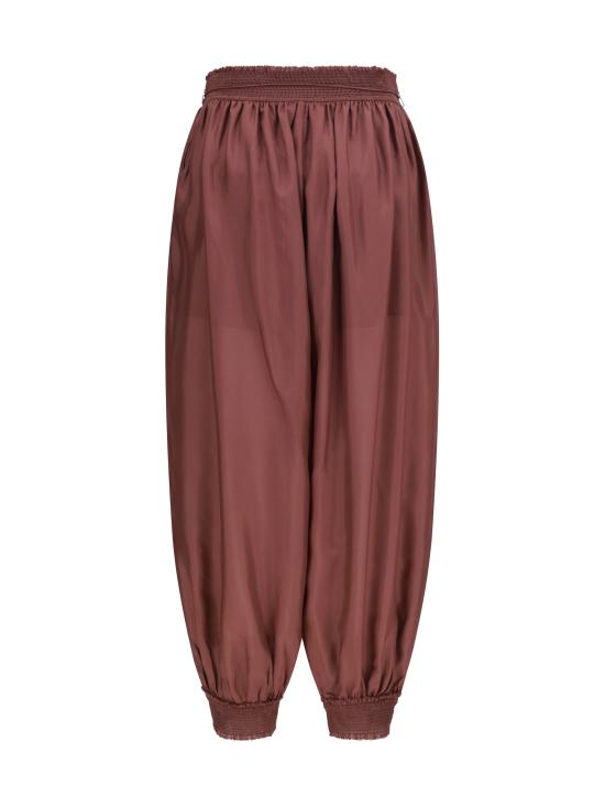 26FW 짐머만 스트레이트 팬츠 7738PSS261 MUS BORDEAUX - ZIMMERMANN