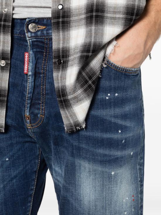 26SS 디스퀘어드2 데님 숏팬츠 S74MU0985 S30664470 Denim - DSQUARED2