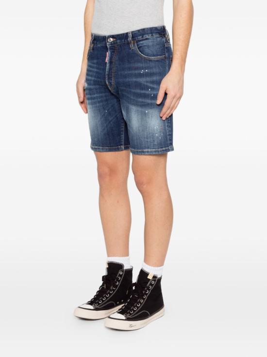 26SS 디스퀘어드2 데님 숏팬츠 S74MU0985 S30664470 Denim - DSQUARED2
