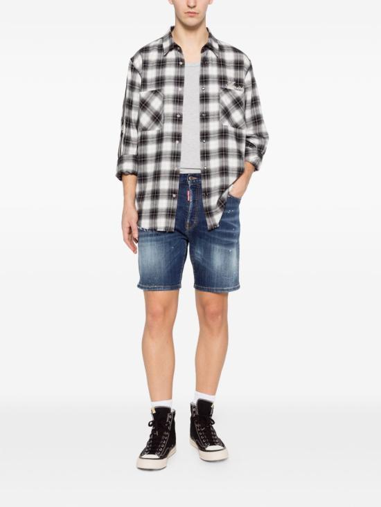 26SS 디스퀘어드2 데님 숏팬츠 S74MU0985 S30664470 Denim - DSQUARED2