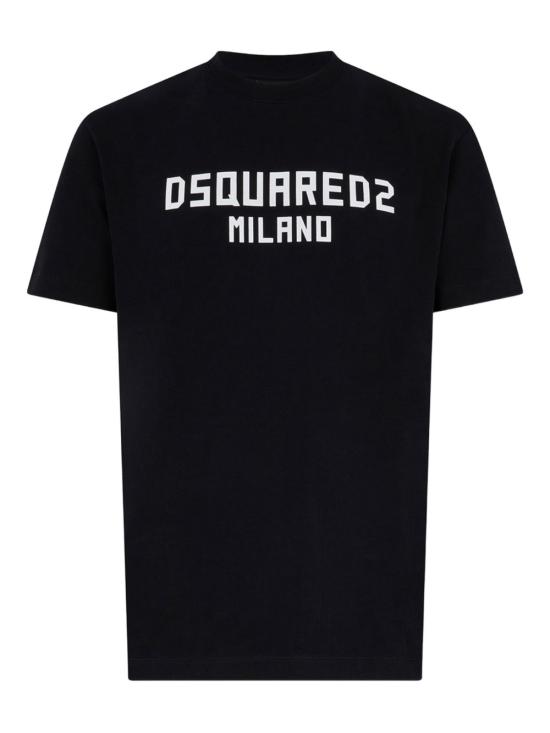 26SS 디스퀘어드2 밀라노 쿨핏 티셔츠 S74GD1520 D20106900 Black - DSQUARED2
