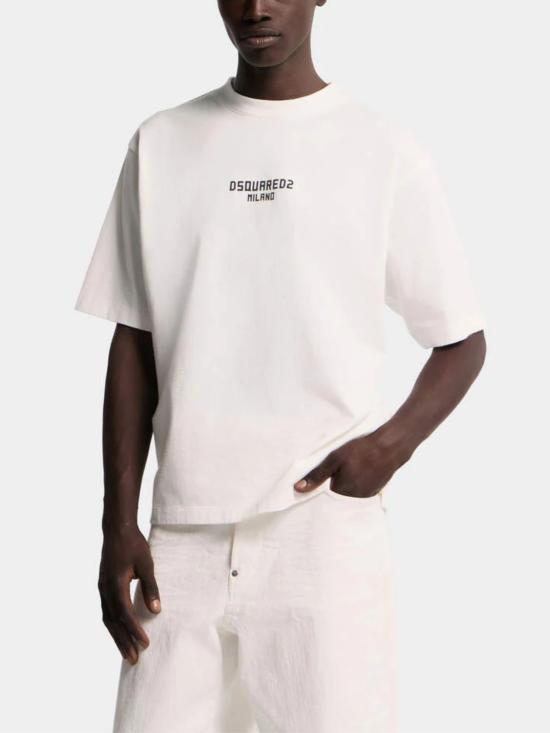 26SS 디스퀘어드2 반팔 티셔츠 S74GD1521 D20106100 WHITE - DSQUARED2