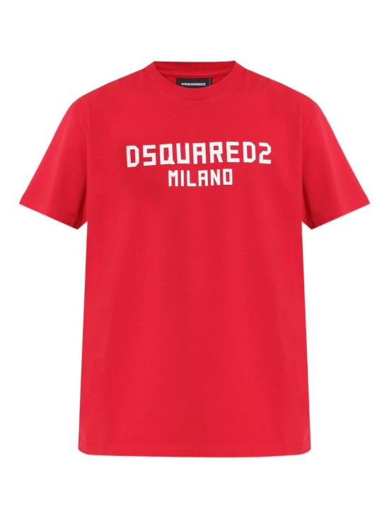 26SS 디스퀘어드2 밀라노 쿨핏 티셔츠 S74GD1520 D20106312 RED - DSQUARED2