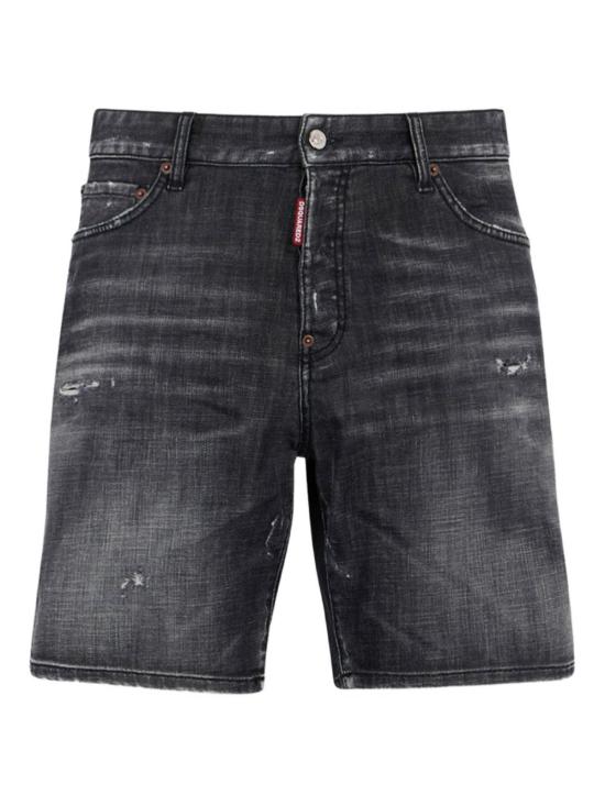26SS 디스퀘어드2 데님 숏팬츠 S74MU0964 S30357900 Black - DSQUARED2