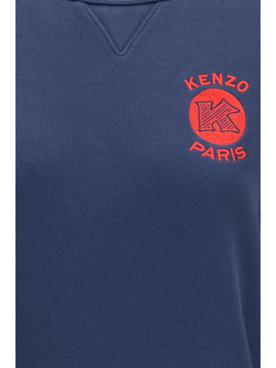 26FW 겐조 긴팔 티셔츠 FG62SW2654MJ 79 BLUE - KENZO