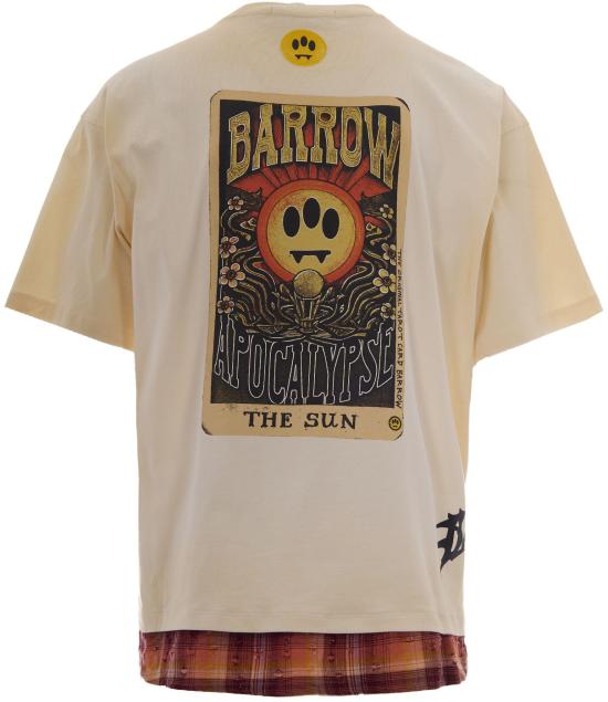 26SS 바로우 반팔 티셔츠 S6BWUATH022013 WHITE - BARROW