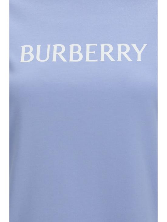 26FW 버버리 반팔 티셔츠 8127260 C5315 LIGHT BLUE - BURBERRY