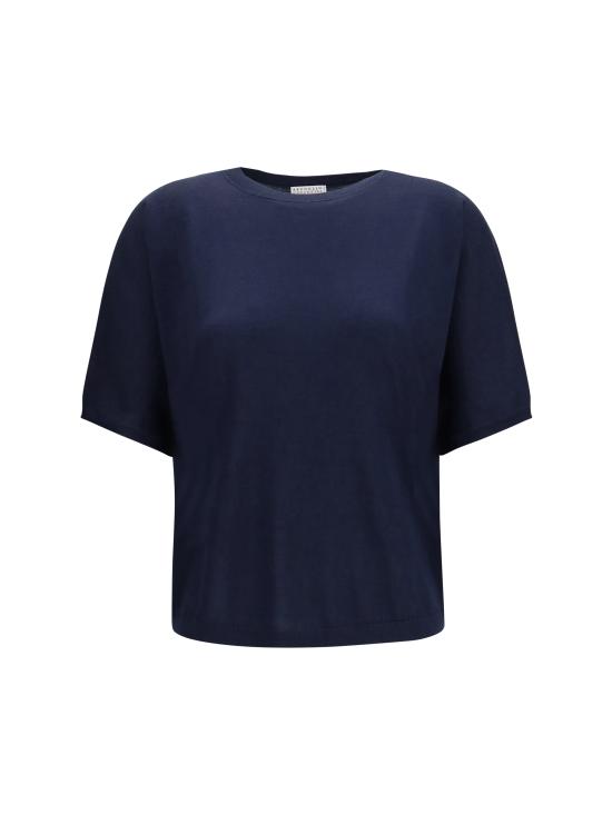 26FW 브루넬로 쿠치넬리 스웨터 M13835700P C7186 BLUE
