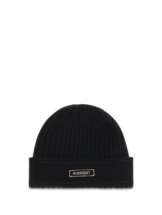 26FW 버버리 로고 율 비니 8103340 A1189 BLACK