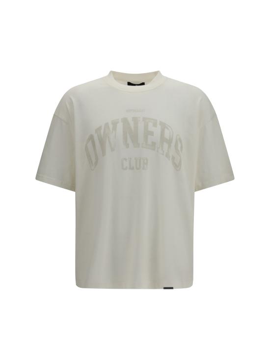 26FW 리프레젠트 반팔 티셔츠 OCM100047 CHALK WHITE