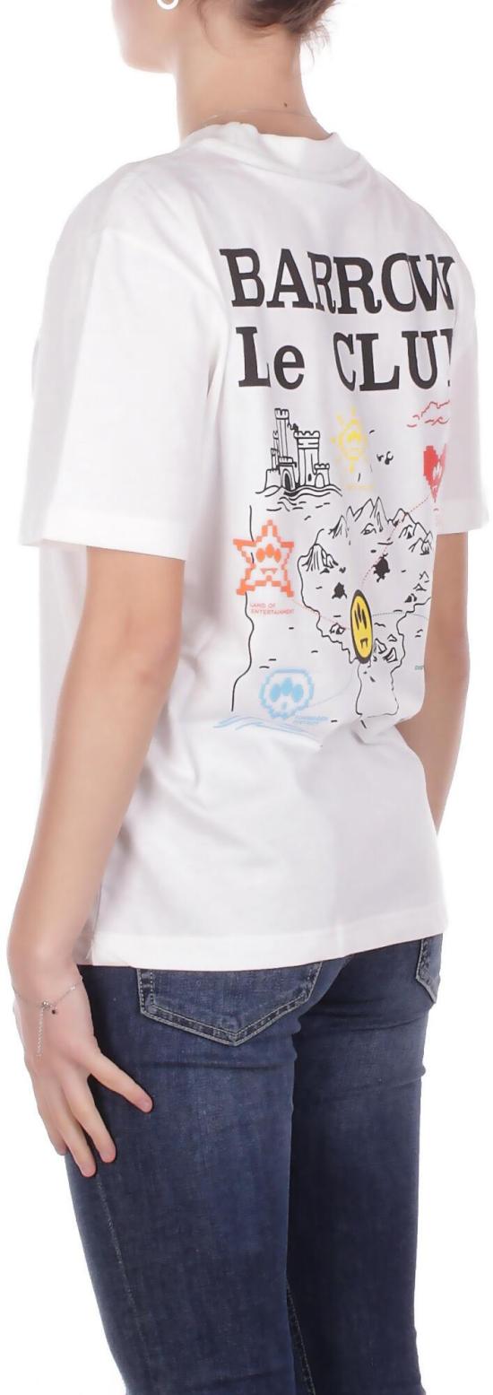 26SS 바로우 반팔 티셔츠 S6BWUATH087412 WHITE - BARROW